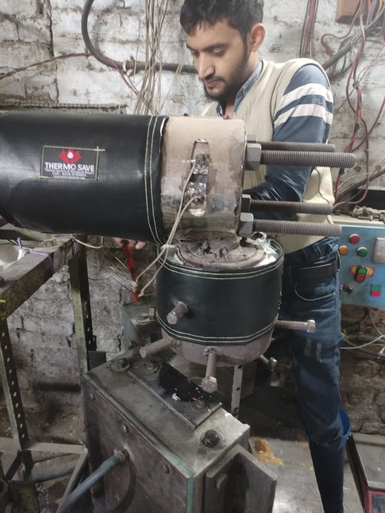 ThermoSave jacket installation